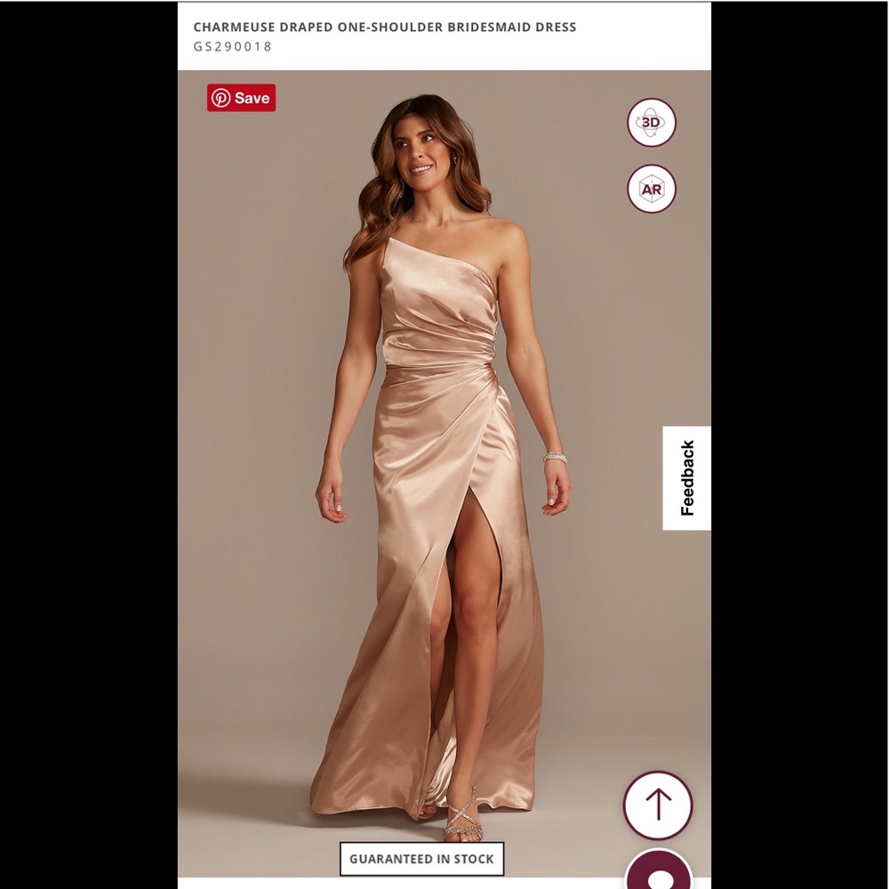 David’s bridal formal dress!(worn once)